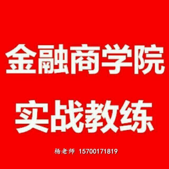 1137310 A泓睿金融联盟杨老师
