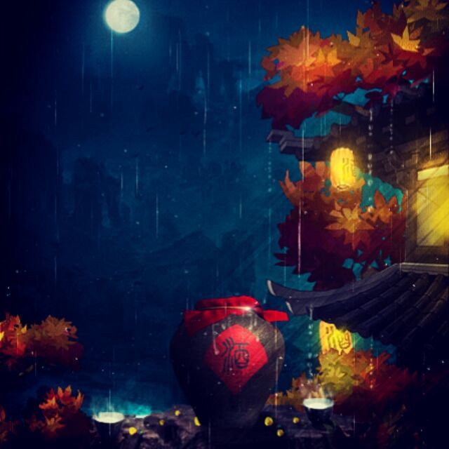 1139649 酌酒聽雨