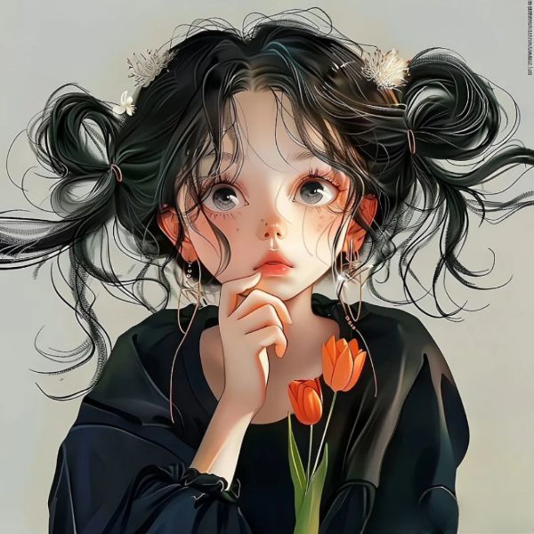 1882083 是谁使弦断,花落肩头．ღ