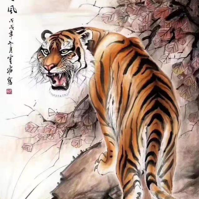 722085 腊月虎