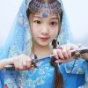 白纱裙少女
