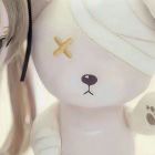 满脸笑容